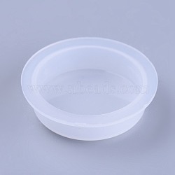 Plastic End Caps, Glue Dispensing Industrial Syringe Barrel End Cover, Clear, 23~27x7.5mm(TOOL-WH0103-09)