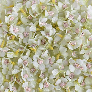 Silk Artificial Flower, for DIY Wedding Party Garland Decoration, Light Green, 23x23x16mm