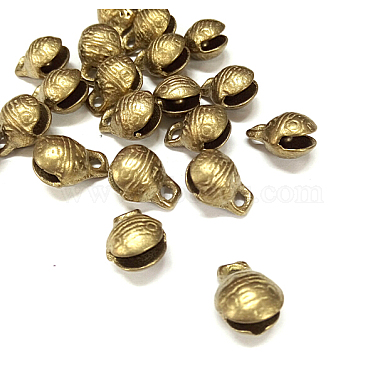 Brass Bell Pendants(KKB-A003-20mm)-2
