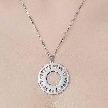 Sun 201 Stainless Steel Necklaces