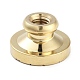 Texture Theme Roung Brass Stamp Head(AJEW-M036-06I-G)-3