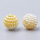 Abalorios de acrílico de la perla de imitación(OACR-T004-10mm-15)-2