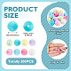 200Pcs Opaque ABS Plastic Beads(MACR-TA0002-85)-4