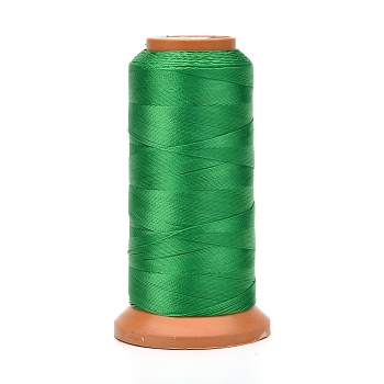 Polyester Threads, for Jewelry Making, Green, 0.12mm, about 1640.41 yards(1500m)/roll