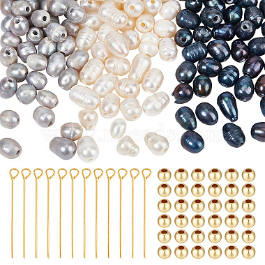 Mixed Color Pearl Findings Kits