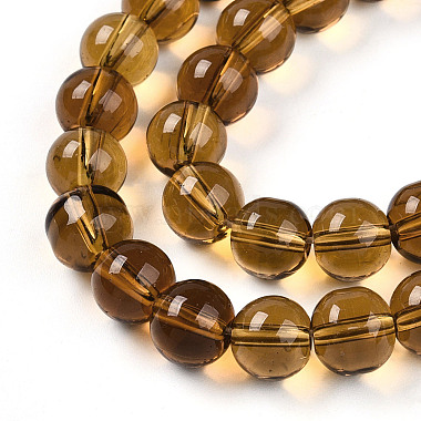Transparent Glass Beads Strands(GLAA-T032-T8mm-23)-3