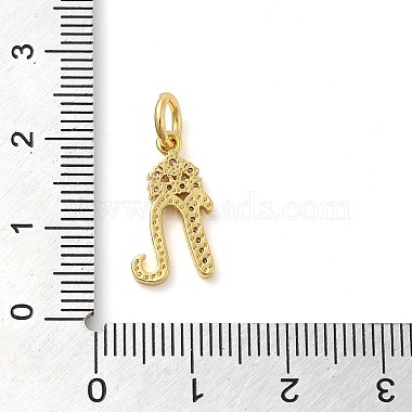 micro cuivres ouvrent pendentifs de zircons(KK-M273-01G-N)-3