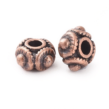 Tibetan Red Copper Metal Beads(RLF1244Y)-2