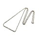 Fashionable 304 Stainless Steel Rope Chain Necklace Making(STAS-A028-N039-L)-2