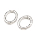 Brass Spring Gate Rings(KK-H292-58C-P)-2