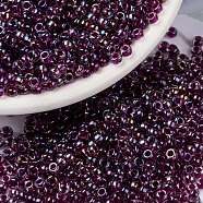 MIYUKI Round Rocailles Beads, Japanese Seed Beads, 8/0, (RR3736), 3mm, Hole: 1.1mm, about 422~455pcs/10g(X-SEED-G008-RR3736)