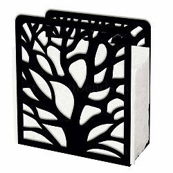 Iron Napkin Holder, Branch, 125x50x135x1.3mm(DJEW-WH0039-84-004)