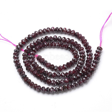 Natural Garnet Beads Strands(G-R362-05)-2