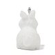 Animal Theme Flocky Opaque Resin Pendants(RESI-H042-01P-04)-3