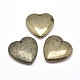 Heart Natural Pyrite Pendants(G-I125-34A)-1