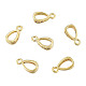 Brass Micro Pave Clear Cubic Zirconia Tube Bails(X-KK-N259-31)-2