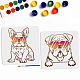 US 1 Set Autumn Theme PET Hollow Out Drawing Painting Stencils(DIY-MA0003-03F)-1