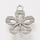 Tibetan Style Alloy Pendants(X-TIBE-S306-12AS-RS)-2