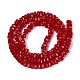 perles verre opaque brins(GLAA-Q107-01A-A02)-2