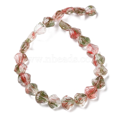 Inner Flower Handmade Lampwork Beads Strands(LA-CBA3F7A-02G)-2