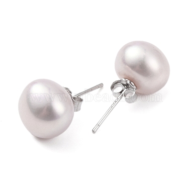 aretes de perlas redondas naturales(EJEW-E298-01G-03P)-2