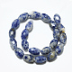 Natural Blue Spot Jasper Beads Strands(X-G-S357-A06)-2