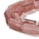 Natural Strawberry Quartz Beads Strands(G-N327-06-37)-4