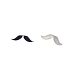 Mustache Brass Cabochons(MRMJ-WH0064-36P)-1