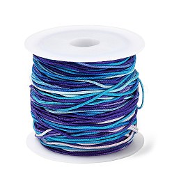 20M Nylon Threads, Colorful, 1mm(NWIR-FS0001-02B)