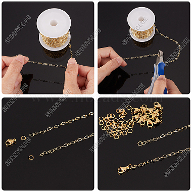 kits para hacer collares de cadena diy sunnyclue(DIY-SC0020-78)-4