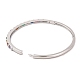 Brass Pave Colorful Glass Hinged Bangles for Women(BJEW-S147-21D-P)-3