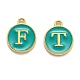 Initial Letter A~Z Alphabet Enamel Charms(ENAM-X0018-15)-2