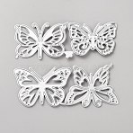 Cutting Dies Stencils, for DIY Scrapbooking, Photo Album, Decorative Embossing Paper Card, Leaf, 92x75x0.8mm, Hole: 1.2mm(DIY-WH20049-02A)