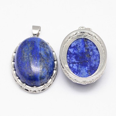 Natural Lapis Lazuli Pendants(X-G-D851-32)-2