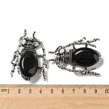 Dual-use Items Alloy Brooch(JEWB-C026-05F-AS)-3