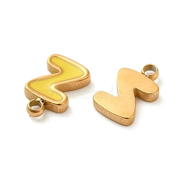 304 Stainless Steel Enamel Charms(STAS-L022-292G-Z)-2