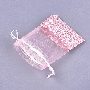 オーガンジーバッグ巾着袋(X-OP-T004-01B-06)-3