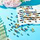 Picasso Baking Paint Glass Seed Beads(SEED-TA0001-61D)-6