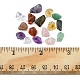 80g 8 styles perles de copeaux de pierres précieuses mélangées naturelles et synthétiques(G-FS0005-50)-6