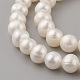 brins de perles de culture d'eau douce naturelles(PEAR-G007-27-01)-3