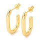 Brass Oval Stud Earrings(EJEW-Q770-11G)-1