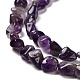 Natural Amethyst Beads Strands(X-G-P497-01E-45)-4