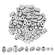 90Pcs 5 Style 304 Stainless Steel Beads(STAS-UN0024-27)-1