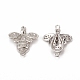 Brass Micro Pave Cubic Zirconia Connector Charms(KK-E068-VB363)-1