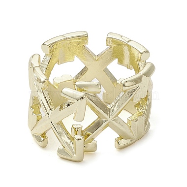 Rack Plating Brass Cuff Rings(RJEW-K257-14G)-3