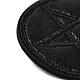 Computerized Embroidery Imitation Leather Self Adhesive Patches(DIY-G031-01F)-3