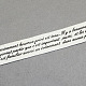 Words Printed Cotton Ribbon(OCOR-S026-21)-1