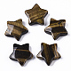 Natural Tiger Eye Star Shaped Worry Stones(G-T132-002A-08)-1