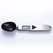500g/0.1g Digital Spoon Scale, Stainless Steel Food Measuring Scale, Small Baking Scale with LCD Display, without Battery, Black, 232x49.5x22mm(TOOL-G015-05)