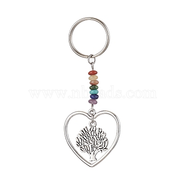 Tree of Life Alloy Keychain